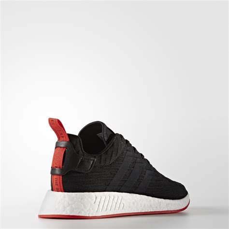 adidas nmd r2 schwarz rot|Adidas nmds original.